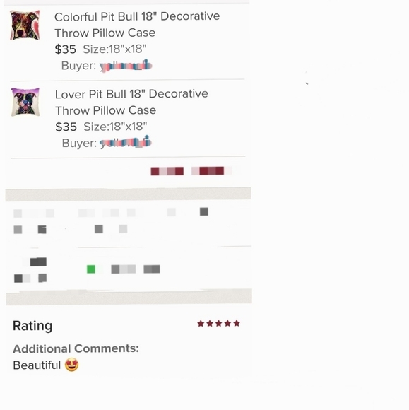 French Bulldog 18" Decorative Watercolor Paint Splatter Throw Pillow Case - Picture 5 of 5